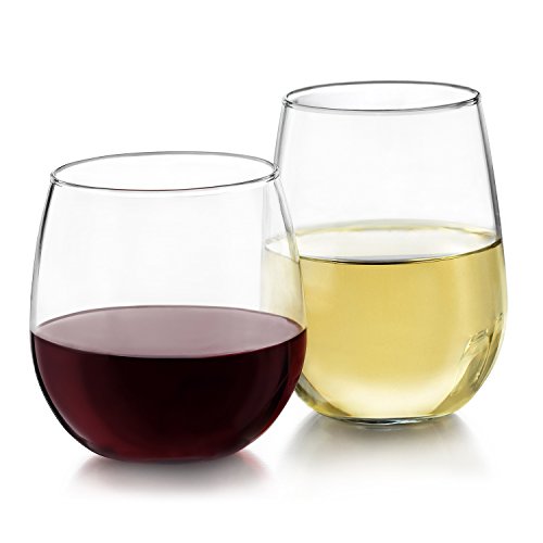 Libbey Stemless 12-piece Wine Glass Set